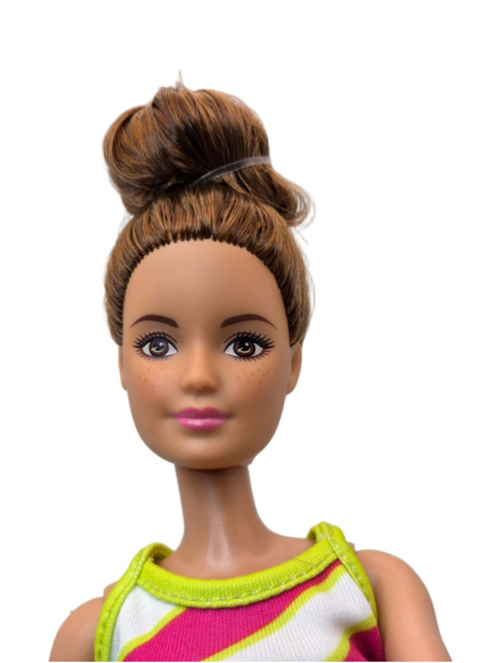 2016 Barbie You Can Be a Tennis Coach Teresa Doll Pink Tennis Outfit
